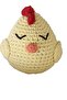 Amigurumi Knitted Chick Cat Toy 6.5 - 7.5 Cm - 2