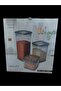 3-PIECE ERZAK BOWL SET STORAGE BOWL PLASTIC 1.9-1.3-0.6 LT - 5