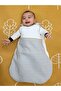 Summer and Spring Non-Fiber, Double Layer Cotton Combed Children's Sleeping Bag 1.0 Tog Fox/ Gray