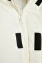 Ecru Puffer Winter Jacket - Regular Fit, with Pockets TMNAW22MO0090 - 7