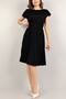 Black Color Pleated Belted Evening Dress and Graduation Dress 120 582059 109404 - 5
