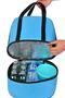Beach Bag and Mesh Beach Bag Set of 2 Travel Bag Thermal Insulated Large Size - 7