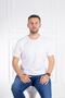 O Neck Classic Fit Basic White T-Shirt - 3