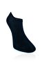 6 Pack Women's Navy Blue Bamboo High Quality Seamless Soft Breathable Sneakers Socks - 2