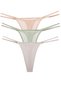 Drawstring Thong Cotton 3 Pack