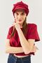 Women's 4 Seasons Cotton, Ultra Soft, Lightweight, Anti-Sweat, Stylish, Trendy Cap and Combed Cotton Hat with Visor - 2