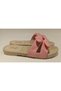 Pink Bow Detailed Non-Slip Plastic Sole Women's Pool Beach Terrace Balcony Home and Street Slippers - 7