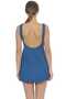 Women's Petrol Oplayer Swimsuit with Shorts - 3