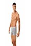 Men's 4 Pack 100% Cotton Lycra Boxer Gray - 2