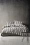 Heritage 100% Cotton Single Washable Yarn Paint Striped Duvet Set Anthracite - 3