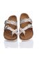 Colorful Printed Floral Patterned Women's Slippers - 4