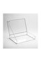 30x20x6cm Silver Glass Box with Lid Chocolate Jewelry Accessory Photo Wedding Engagement Promise Organization - 4