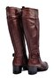 Brown Genuine Leather Boots505008041-1 - 8