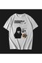 Björk Y2k Grunge Style Oversize Unisex White T-shirt T-Shirt
