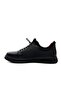 Men's Genuine Leather Stretch Elastic Black Casual Shoes 3k0795-2297 - 4