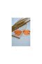 Unisex Women Men Uv400 Protected Zebra Orange Oval Rectangular New Season Sunglasses - 6