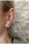 100% 316l Surgical Steel Hoop Earring - Thickness 2.5 Mm - Ring Inner Diameter 16 Mm - 1 Pair - 4
