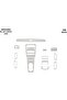 Meriç ®   Mercedes ml 320 Cdı Front Glove Box Coated Aluminum 15 Pieces 2010-›