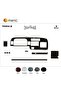 Meriç ®   Mitsubishi Prestige Front Glove Box Trim Gloss Black 9 Piece 1999-2010 - 3