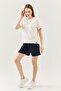 White Oversize Comfortable 100% Cotton Combed Crew Neck Short Sleeve Basic T-shirt