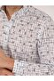 Long Sleeve Slim Fit White Shirt - 7
