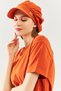 Women's 4 Seasons Cotton, Ultra Soft, Lightweight, Anti-Sweat, Stylish, Trendy Cap and Combed Cotton Hat with Visor - 4