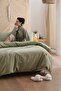 Mono Uno 303 - 100% Extra Cotton, Washed, Single Duvet Cover Set