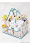 Blue Baby Care Bag, Baby Room Organizer, Baby Room Organizer 30 × 20 × 21 Cm - 2
