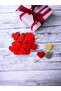 Red Heart Felt 25 Pieces 25 mm - Felt Motif - Heart Shaped Ornament -T490 - 3