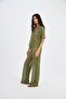 Harper Lace Khaki Trousers Shirt Set - 6