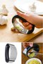 Stainless Steel Handled Garlic Crusher Garlic Grater with Grip Handle