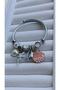 Bracelet Charm Angel Heart Silver Color - 3