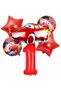 Cars Cars Lightning Mcqueen Race Car Concept 1 Year Old Balloon Set Cars Cars Birthday Set