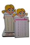 Mathematics Lesson Material Colorful Figured Wooden Multiplication Table-with Girl Child Figure- - 2