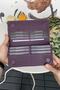 Women's Purple Wallet Genuine Leather Long Wallet with Phone Compartment, Magnet and Handband |   Verona - 6