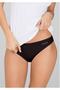 Women's Black Combed Cotton Lycra Compact Bikini Slip Panties 2-Piece New Season