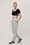 Women's Gray Premium Cargo Pocket Sweatpants - 3
