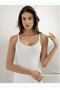 Women's White Double Strap Athlete M By New Season (6 Economic Pack)