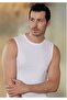 Men's White Sleeveless Crew Neck Tank Top M By New Season (3-Piece Economy Pack)