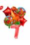 Dinosaur Concept 7 Year Old Balloon Set Dinosaur T-rex Concept Birthday Set Age Balloon Set