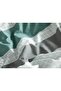 Bold Line Easy-Iron Double Duvet Cover Set 200x220 Cm Green - 5