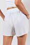 White Mini Shorts - Kyra Muslin Women - 3