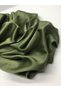 Khaki Satin Fabric Draped