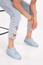 Genuine Leather Anatomical Sole Sports Shoes Ell.6839 - Baby Blue - 37