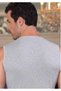 Men's Ribbed Crew Neck Sports Undershirt New Season (6 Pieces Economic Package) - 2