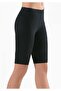 Women's Black Plain Combed Cotton Short Tights New Season (3 Pieces Economical Pack)