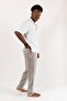 Men's Muslin Loose Gray Trousers - 2