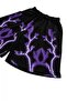 Yıldırım v2 Printed Unisex Black Shorts