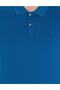 Indigo Slim Fit Polo Collar Basic T-shirt - 7