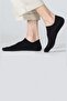 Pack of 12 Silicone-seamless Bamboo Sneaker (invisible) Socks - 3